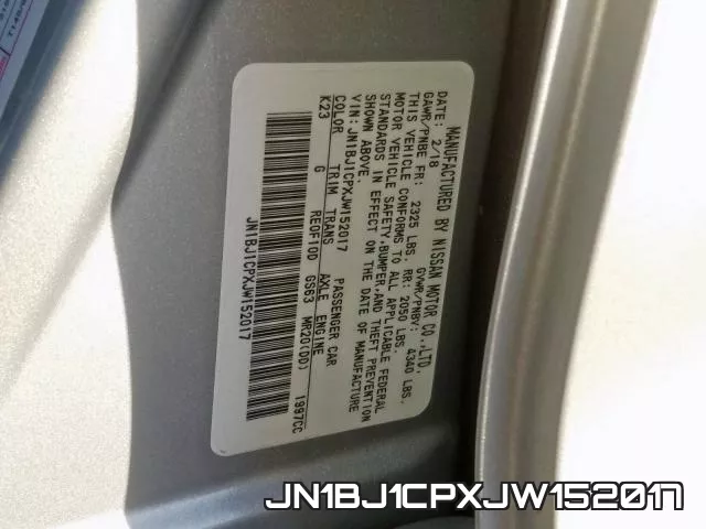 JN1BJ1CPXJW152017 фото 2