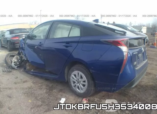 JTDKBRFU5H3534008 фото 4