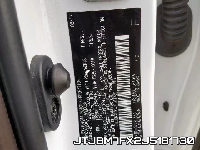 JTJBM7FX2J5181730 фото 2