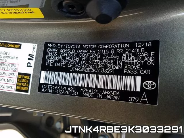 JTNK4RBE3K3033291 фото 2