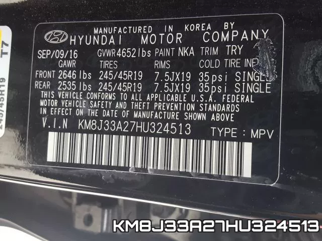 KM8J33A27HU324513 фото 2