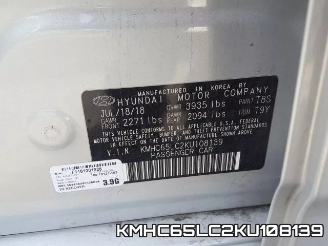 KMHC65LC2KU108139 фото 2
