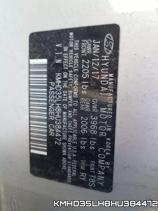 KMHD35LH8HU384472 фото 2