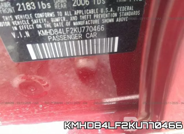 KMHD84LF2KU770466 фото 10