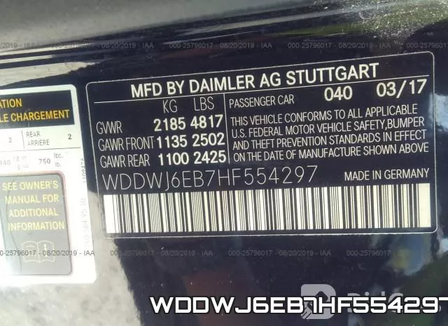 WDDWJ6EB7HF554297 фото 10