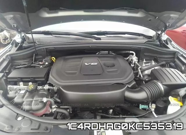 1C4RDHAG0KC535319 фото 2