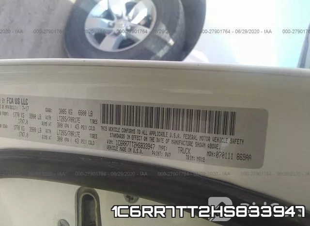 1C6RR7TT2HS833947 фото 10