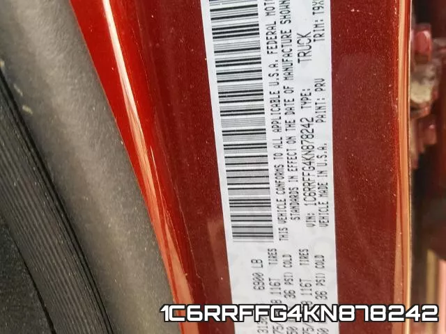 1C6RRFFG4KN878242 фото 2