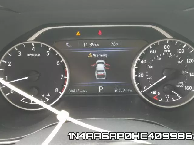 1N4AA6AP0HC409986 фото 9