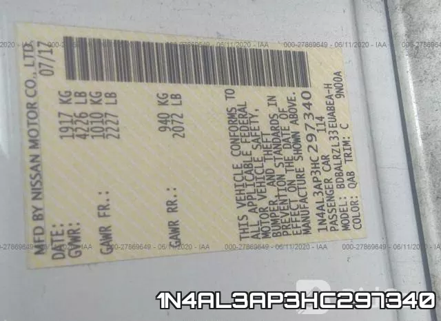 1N4AL3AP3HC297340 фото 10