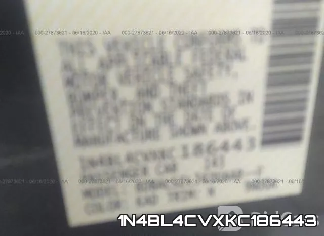 1N4BL4CVXKC186443 фото 10