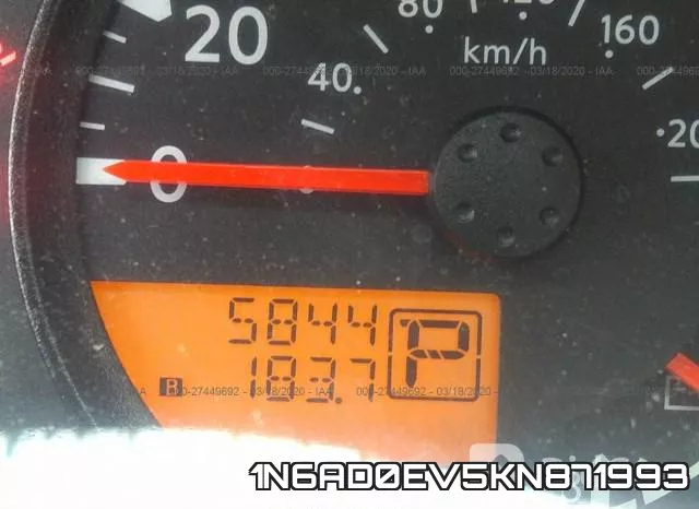 1N6AD0EV5KN871993 фото 8