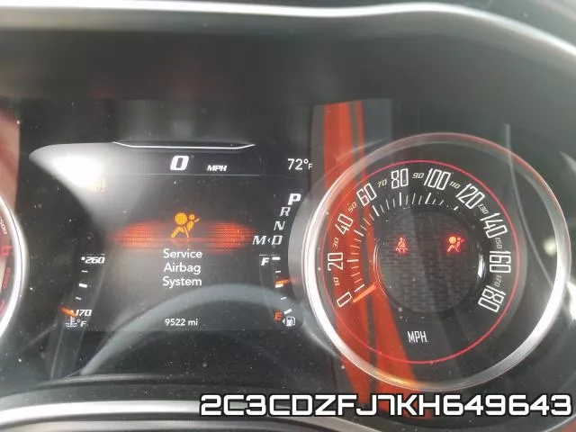2C3CDZFJ7KH649643 фото 8