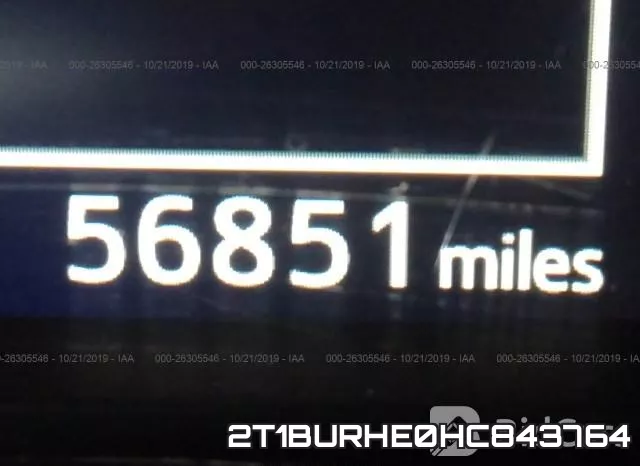 2T1BURHE0HC843764 фото 8