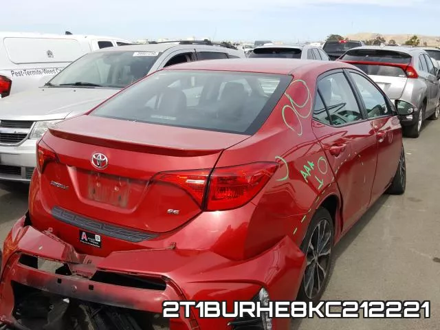 2T1BURHE8KC212221 фото 5