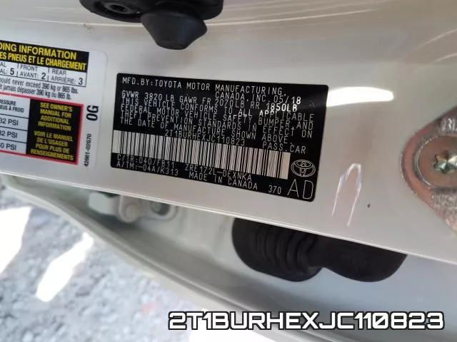 2T1BURHEXJC110823 фото 2