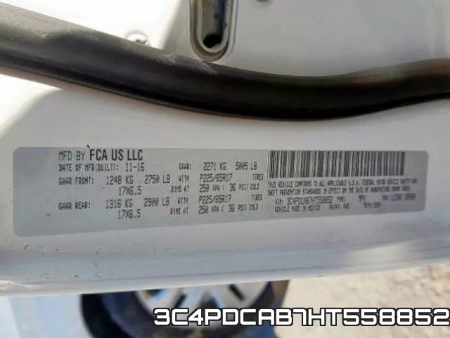 3C4PDCAB7HT558852 фото 2