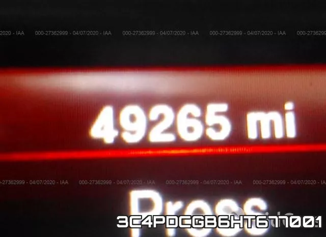 3C4PDCGB6HT677001 фото 8