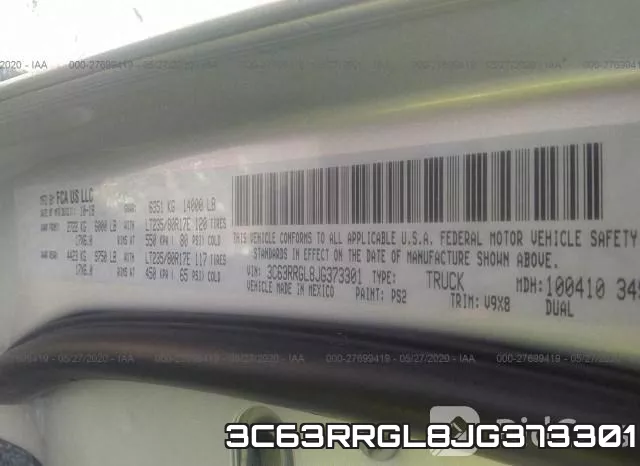 3C63RRGL8JG373301 фото 10
