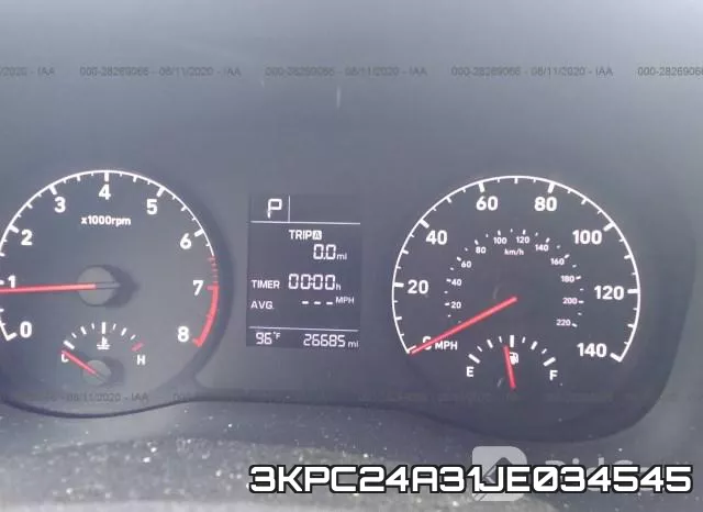 3KPC24A31JE034545 фото 8