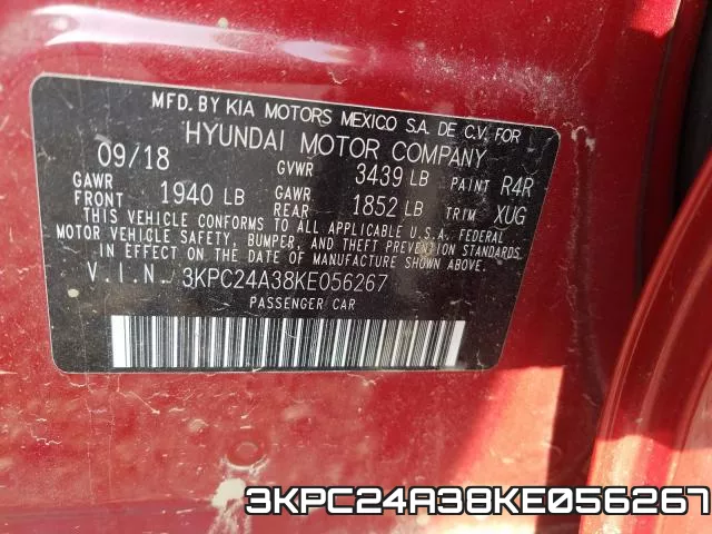 3KPC24A38KE056267 фото 2