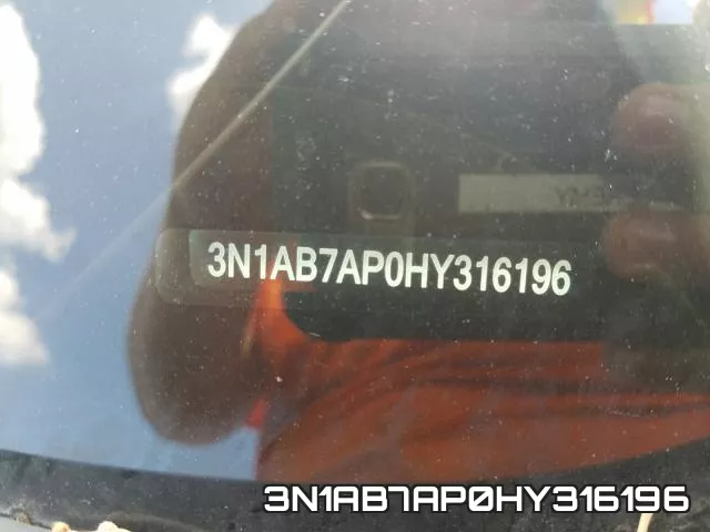 3N1AB7AP0HY316196 фото 2