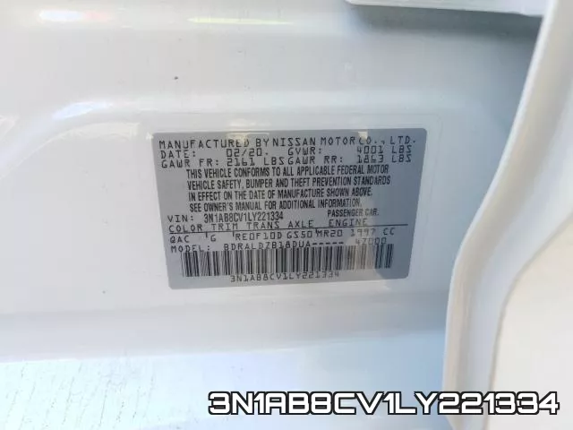 3N1AB8CV1LY221334 фото 2