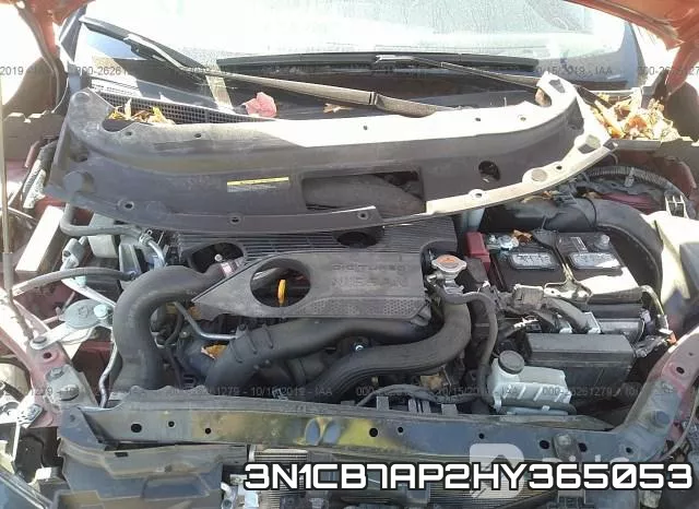 3N1CB7AP2HY365053 фото 2