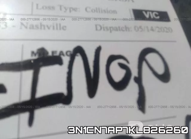 3N1CN7AP7KL826260 фото 8