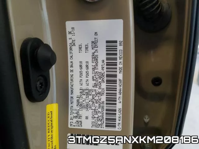 3TMGZ5ANXKM208186 фото 2
