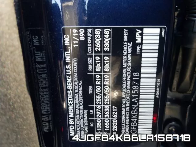 4JGFB4KB6LA158718 фото 2