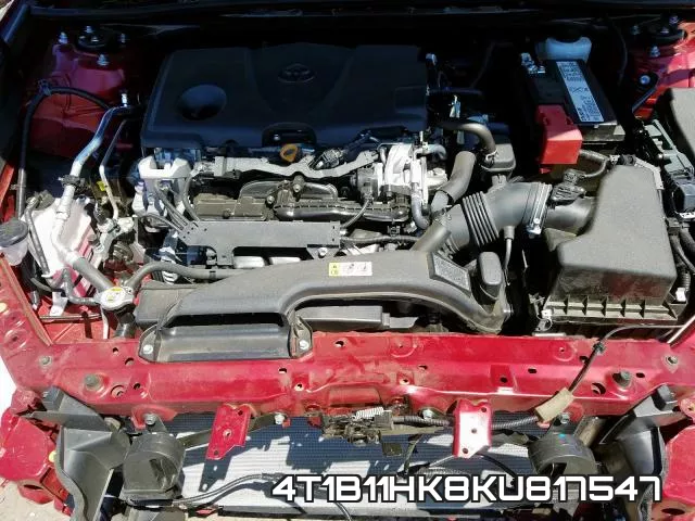 4T1B11HK8KU817547 фото 8