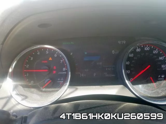 4T1B61HK0KU260599 фото 9