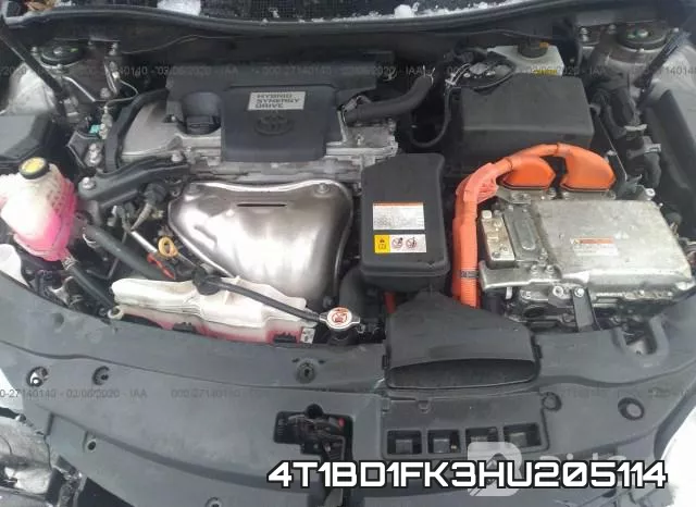 4T1BD1FK3HU205114 фото 2