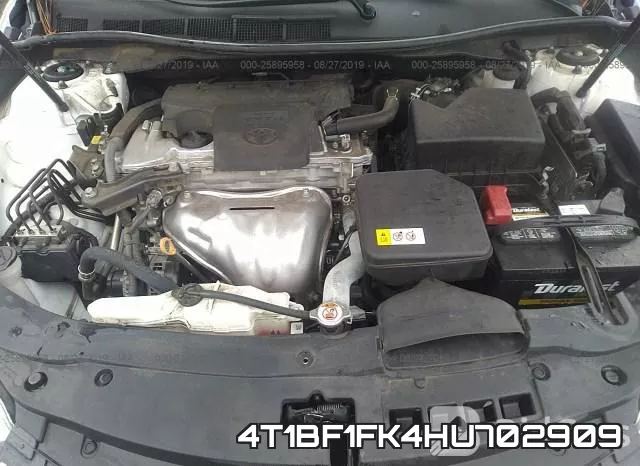4T1BF1FK4HU702909 фото 2