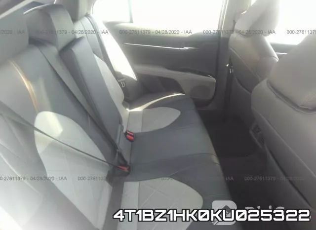 4T1BZ1HK0KU025322 фото 9