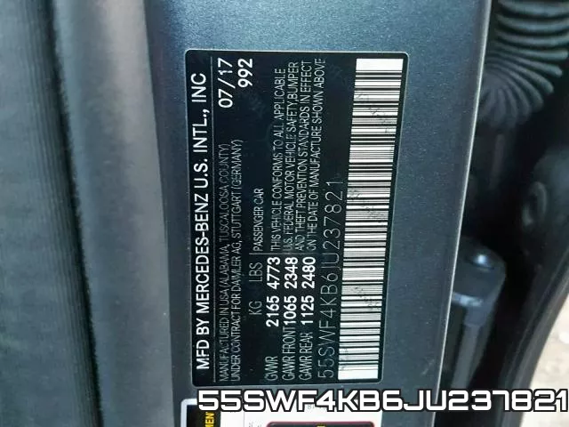 55SWF4KB6JU237821 фото 2