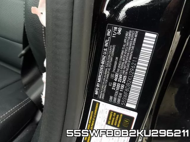 55SWF8DB2KU296211 фото 2