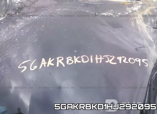 5GAKRBKD1HJ292095 фото 10