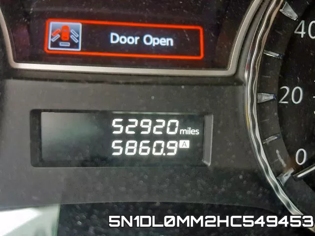 5N1DL0MM2HC549453 фото 9