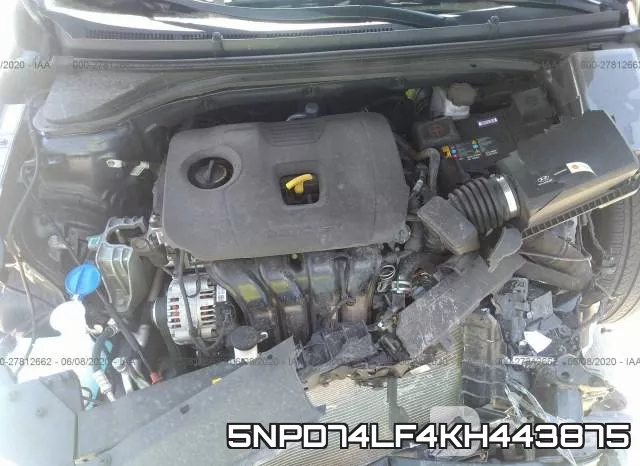 5NPD74LF4KH443875 фото 2