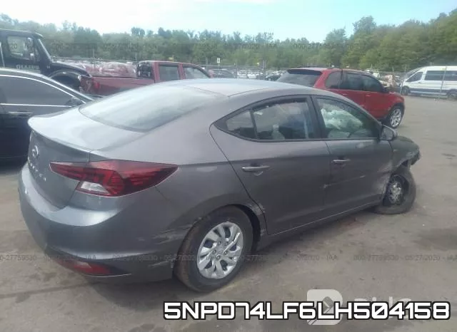 5NPD74LF6LH504158 фото 5