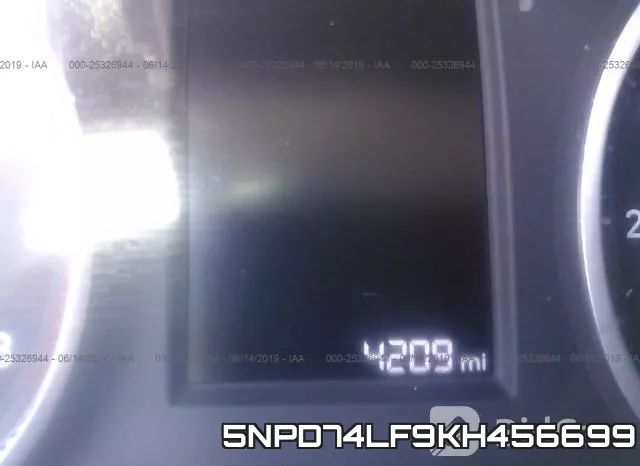 5NPD74LF9KH456699 фото 8