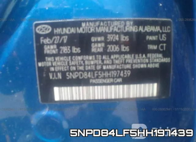 5NPD84LF5HH197439 фото 10