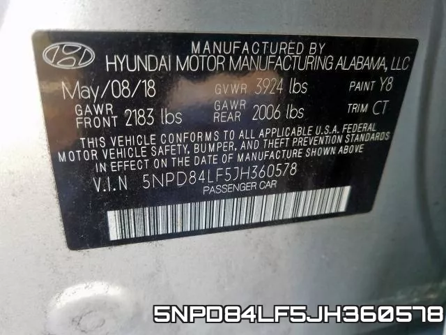 5NPD84LF5JH360578 фото 2