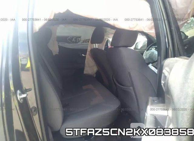 5TFAZ5CN2KX083858 фото 9