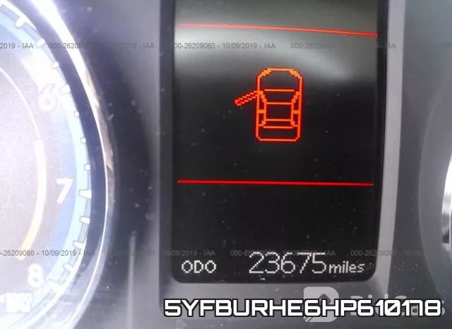 5YFBURHE6HP610178 фото 8
