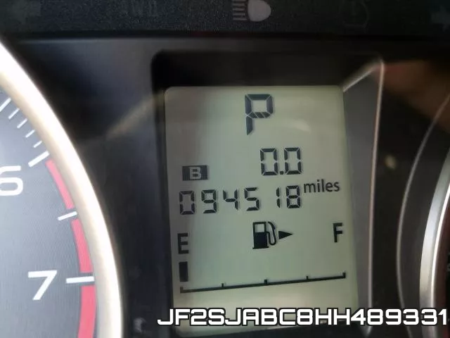 JF2SJABC8HH489331 фото 8