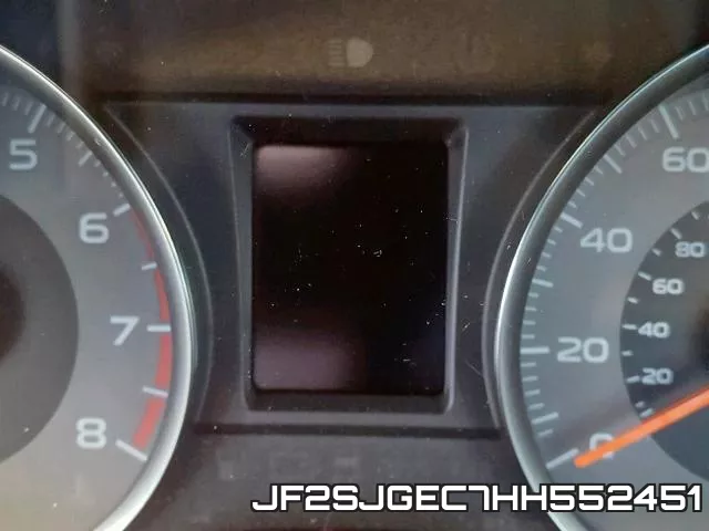 JF2SJGEC7HH552451 фото 9