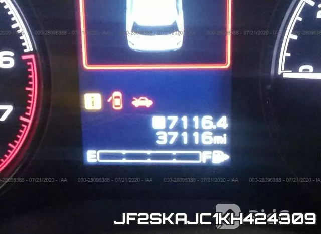 JF2SKAJC1KH424309 фото 8